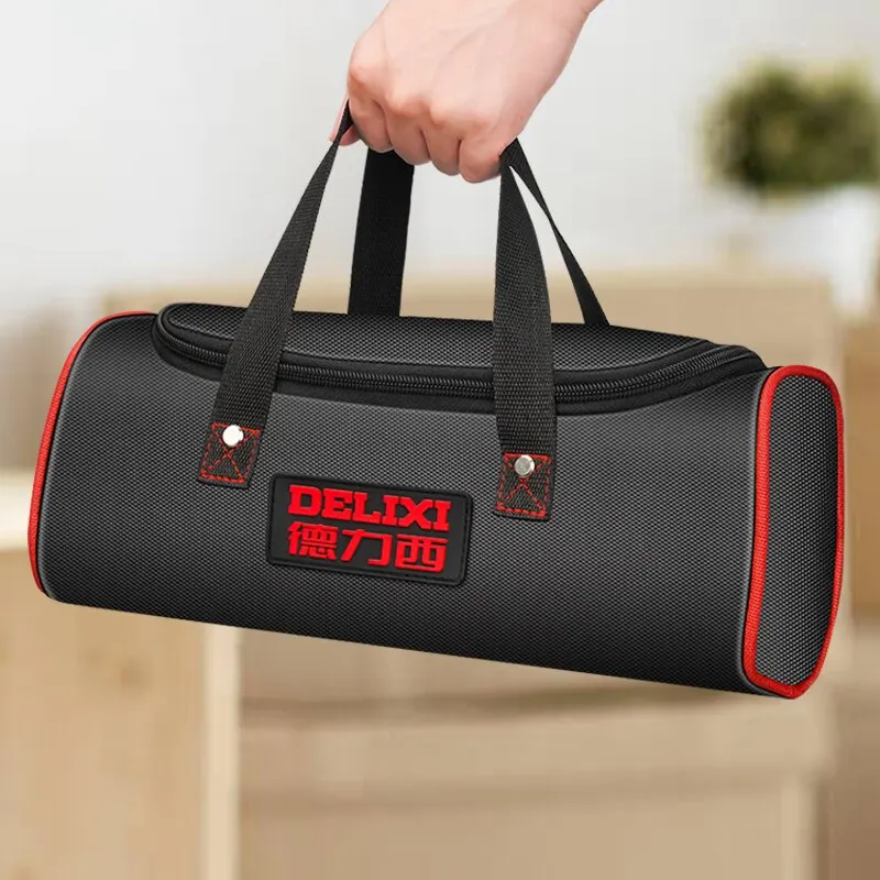 Multifunctional Tool Bag Waterproof Wear Resistant Durable 1680D Oxford Cloth Portable Tool Storage Tool Bag