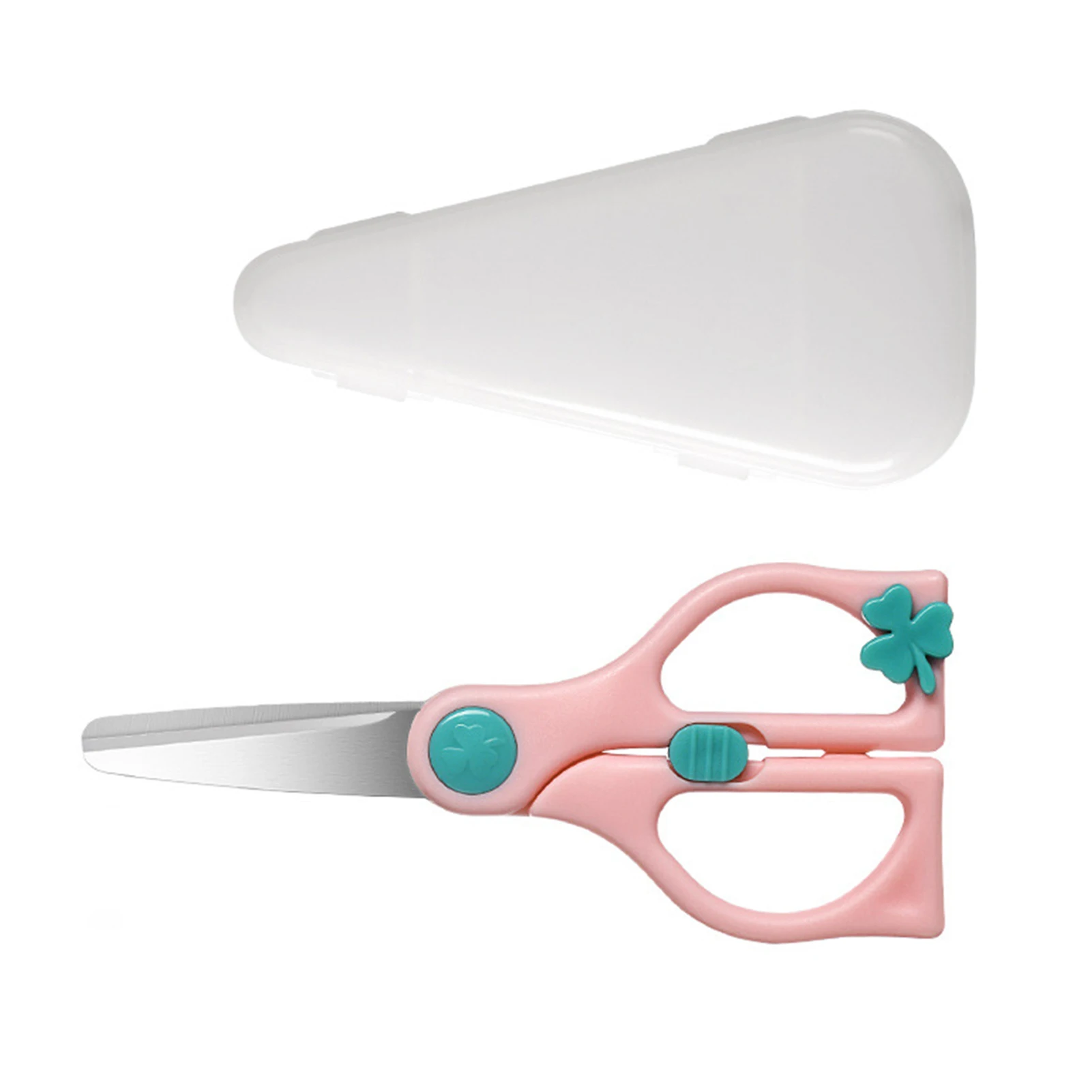 Forbici per alimenti complementari per bambini forbici resistenti alla ruggine durevoli e facili da pulire per carne di pesce per barbecue all'aperto