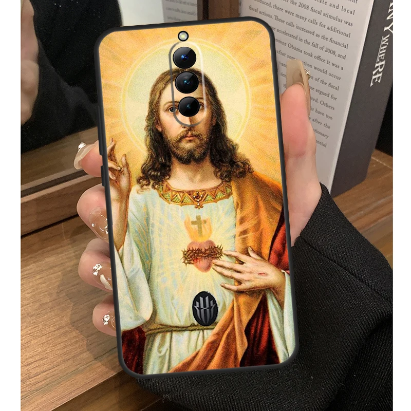 Divine Mercy Jesus Soft Case For ZTE Nubia Red Magic 8 Pro Plus 5G 5S 6S 7S 7 6 Pro Phone Cover Funda