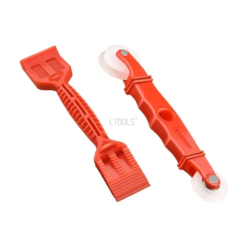 Imagem -06 - Household Rubber Mesh Wheel Window Instalar Ferramenta Instalação de Porta de Tela Mão Spline Roller Rolling Tool Polia Dupla