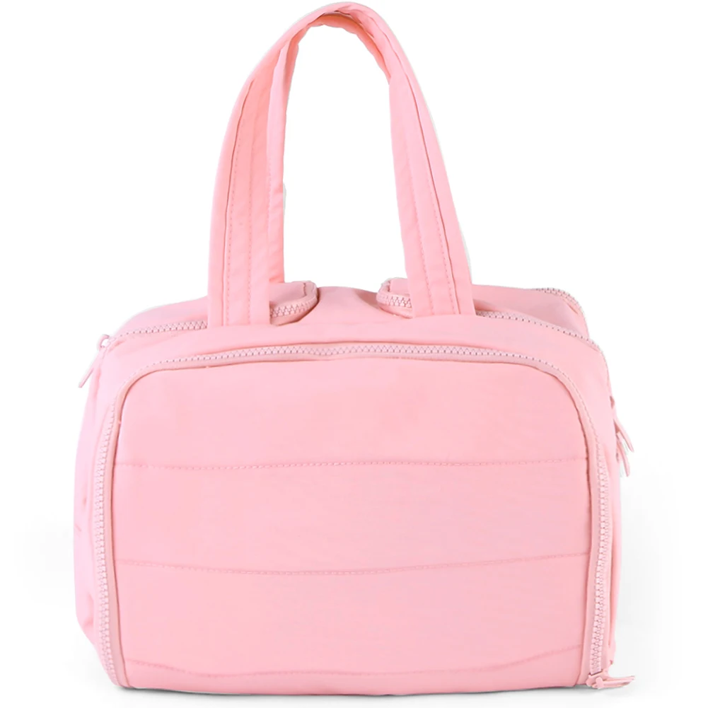 

Travel Toiletry Bag Wide-open Cosmetic Organizer Case with Handle Large Capacity for Women for Accessories Essentials Toiletries