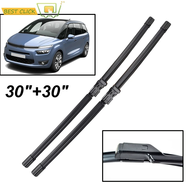 Misima Front Window Windshield Windscreen Wiper Blades For Citroen C4 Picasso / C4 Grand Picasso MK2 2017 2016 2015 2014 30\