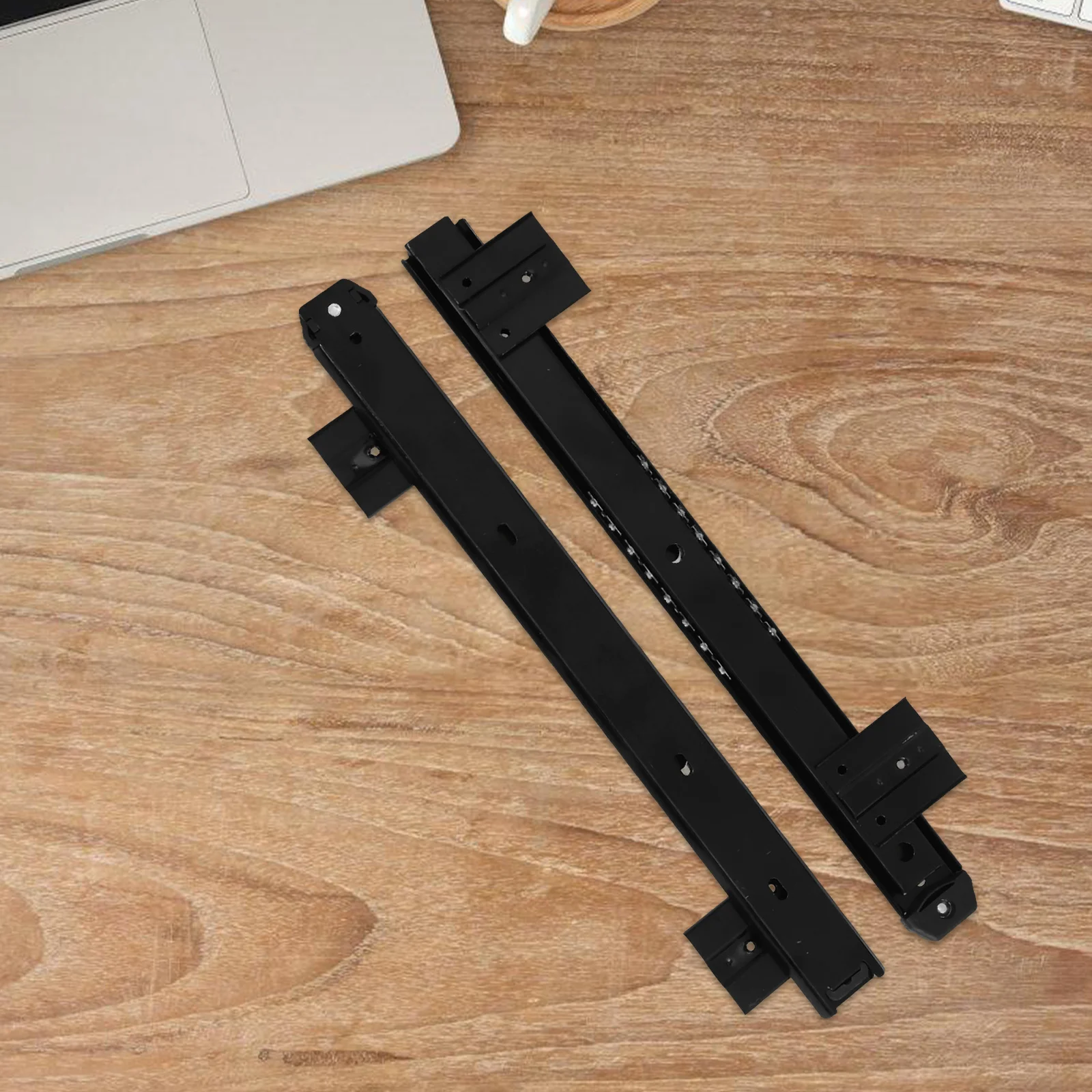 

1Set Keyboard Slide Replacement 27Inch High Load Capacity Easy Install for Desktop Drawer Full Extension Drawer Rails