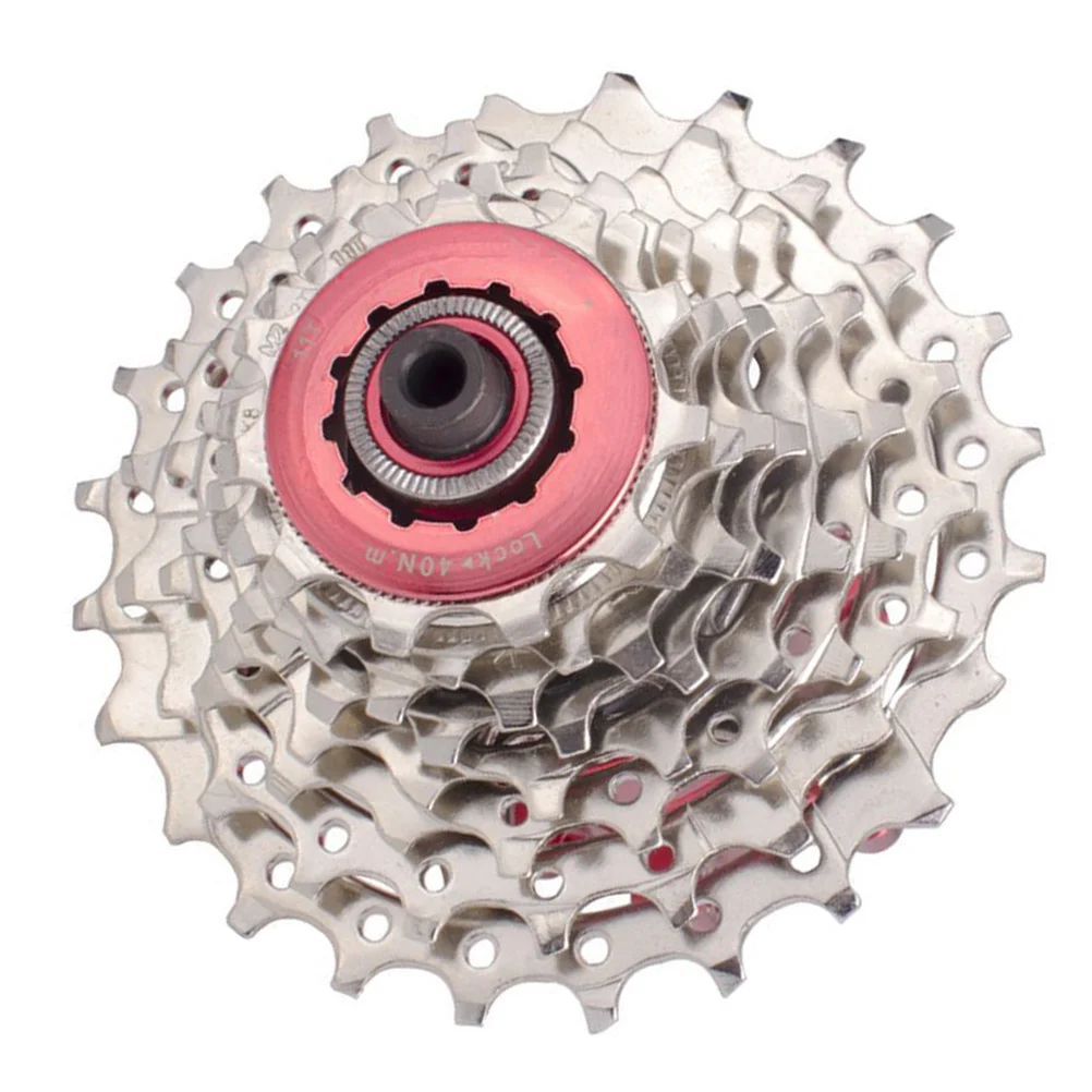 Professional 8 Speed Freewheel 11-25t Steel Durable Antirust Lightweight Cycling Gear Freewheel Bike Cassette Flywheel