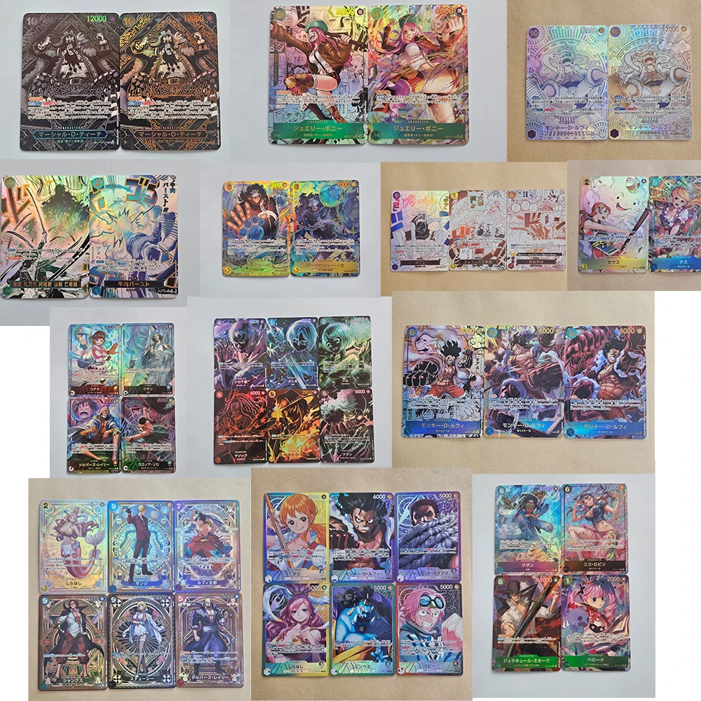 Anime characters ONE PIECE Nami Boa Hancock DIY Homemade OP-12 Xtreme Collection card Christmas birthday gift Game toys