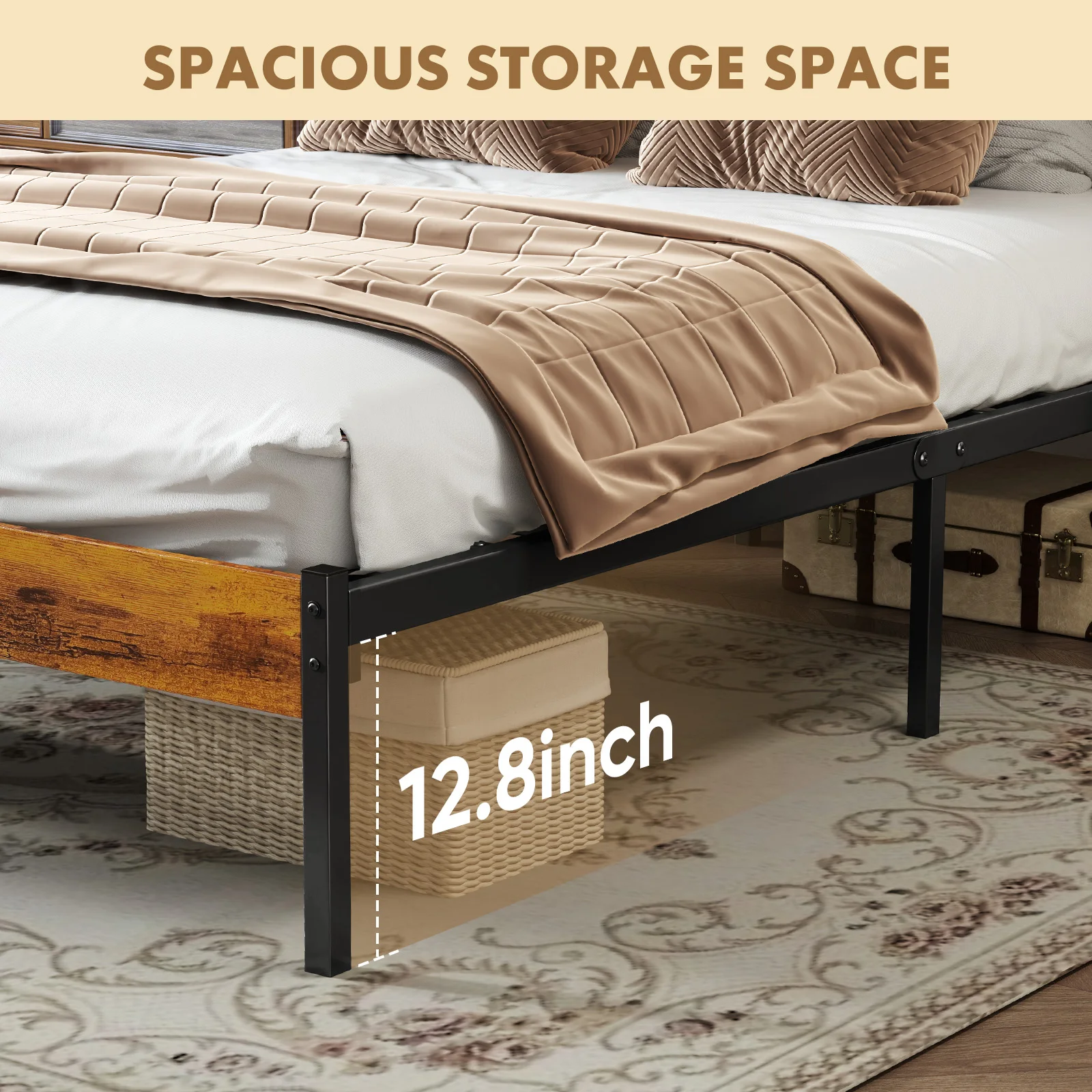 Thumbnail 4 - #5 Wooden Bed Frames List of Top Picks