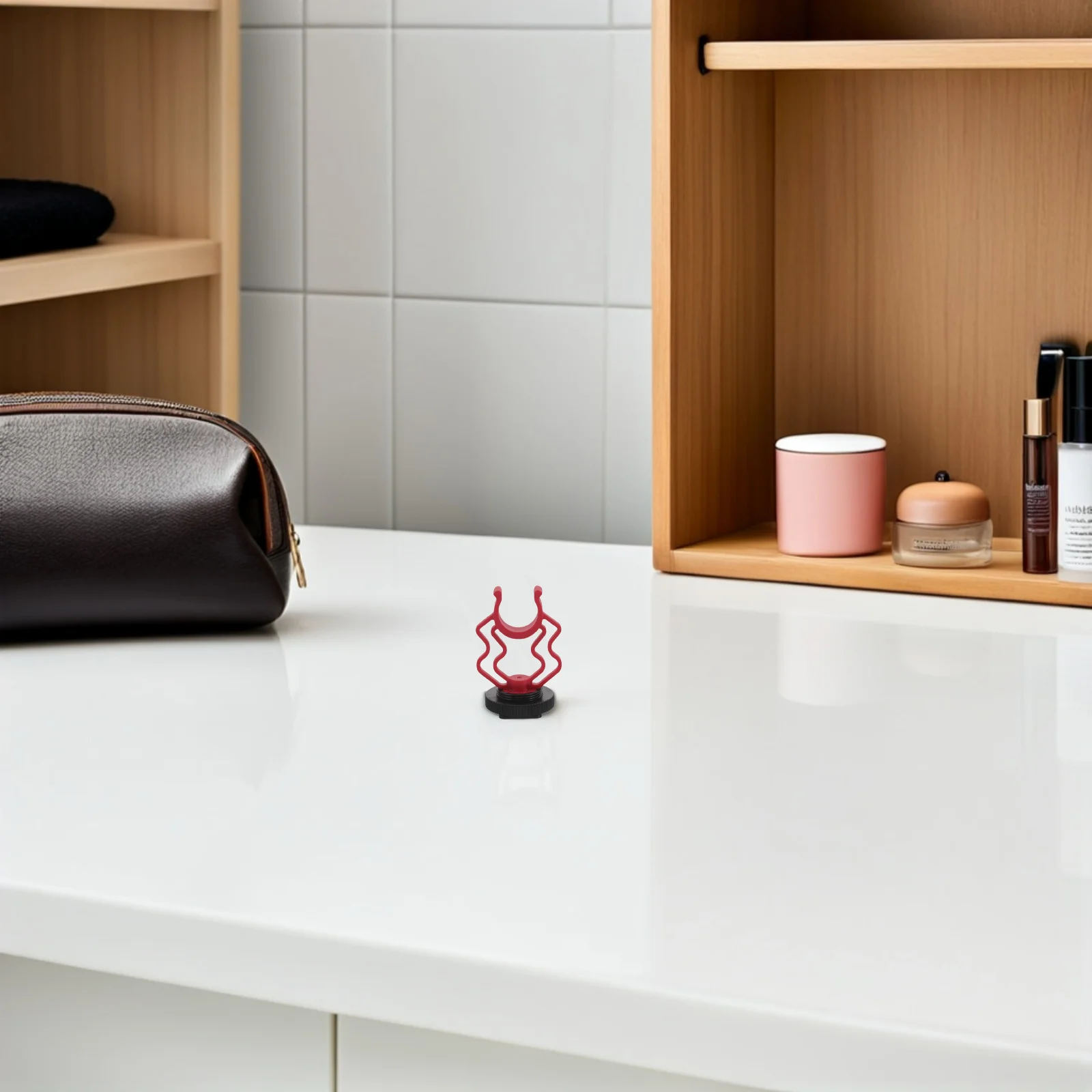 Microphone Holder 17-20Mm Adjustable Clamp For - Directional Audio Recording Portable Lightweight Desk Mount Studio