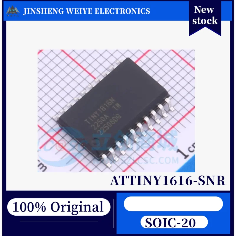 

(5/50 pieces) ATTINY1616-SNR TINY1616N SOIC-20 8-bit AVR MCU Brand New Original In Stock Chipset