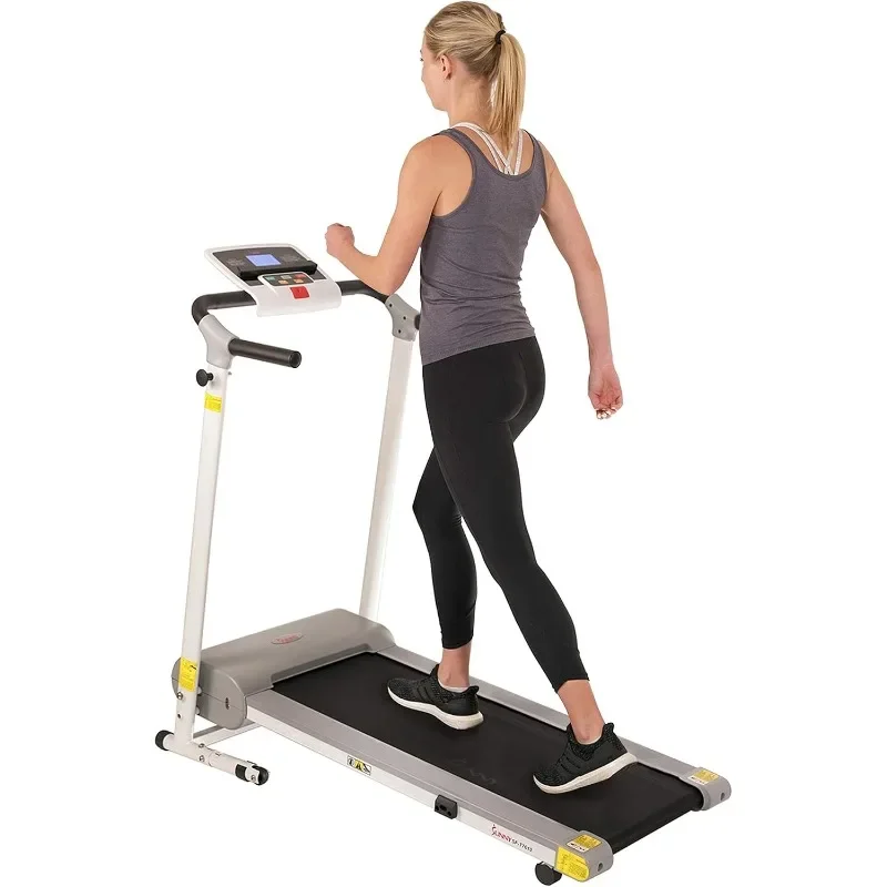 Exercise Running Walking Treadmill, Easy Assembly, LCD Performance Monitor, Device Holder, Optional Enhanced Connectivity