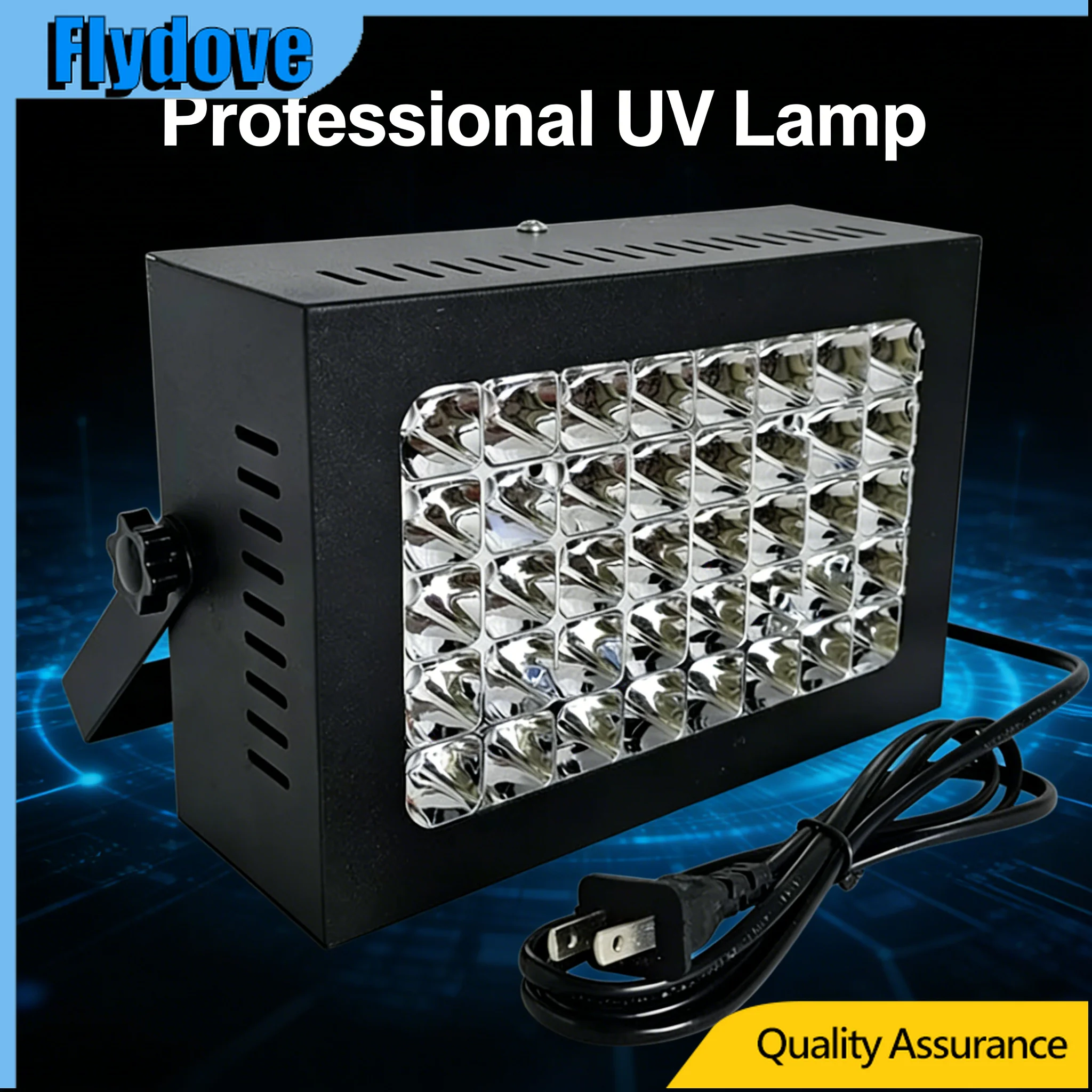 

Ультрафиолетовая LED-лампа с воздушным охлаждением и конденсаторной колбой, портативная, высокой интенсивности, для DIY, ремесленных работ и промышленного ремонта, 220В