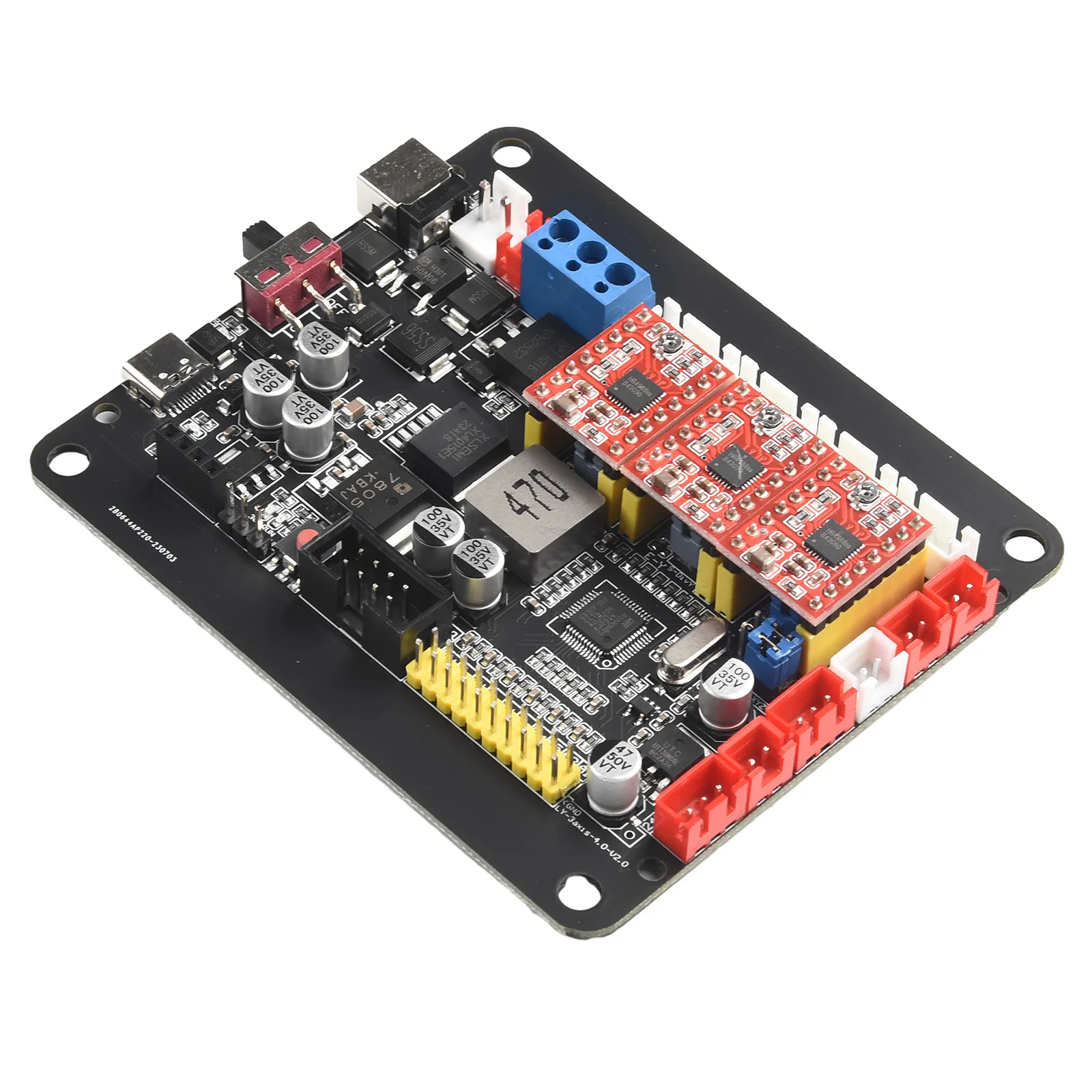 

Professional GRBL Controller Board for CNC Router X/Y/Z Stepper Motor Double Yaxis with Support for Various Processing Files