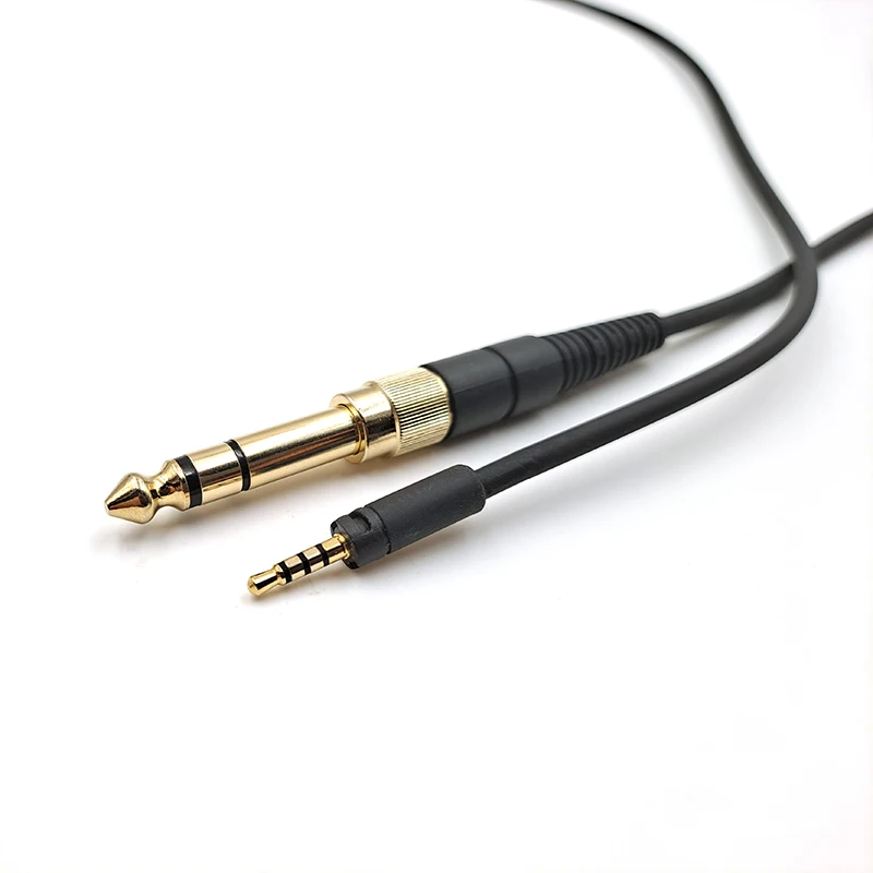Сменный кабель для наушников Sennheiser MOMENTUM HD430 HD458BT HD4.50BTNC HD450BT HD4.40BT с большим разъемом 6,35 мм на пружинный разъем 2,5 мм