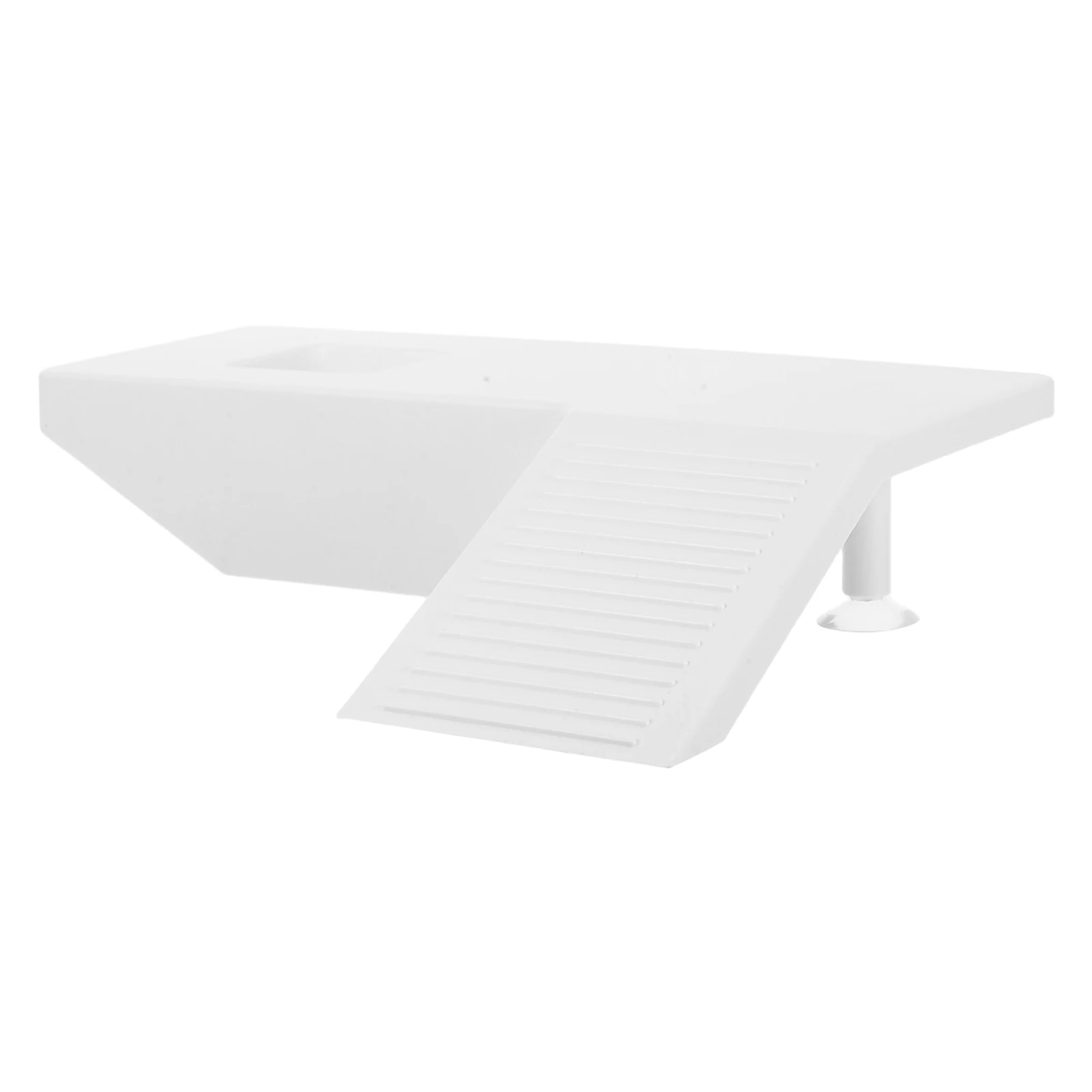 

Aquatic Turtle Basking Platform White Tank Ramp Reptile Habitat Climbing Terrace Durable Easy Installation Sunlight Exposure