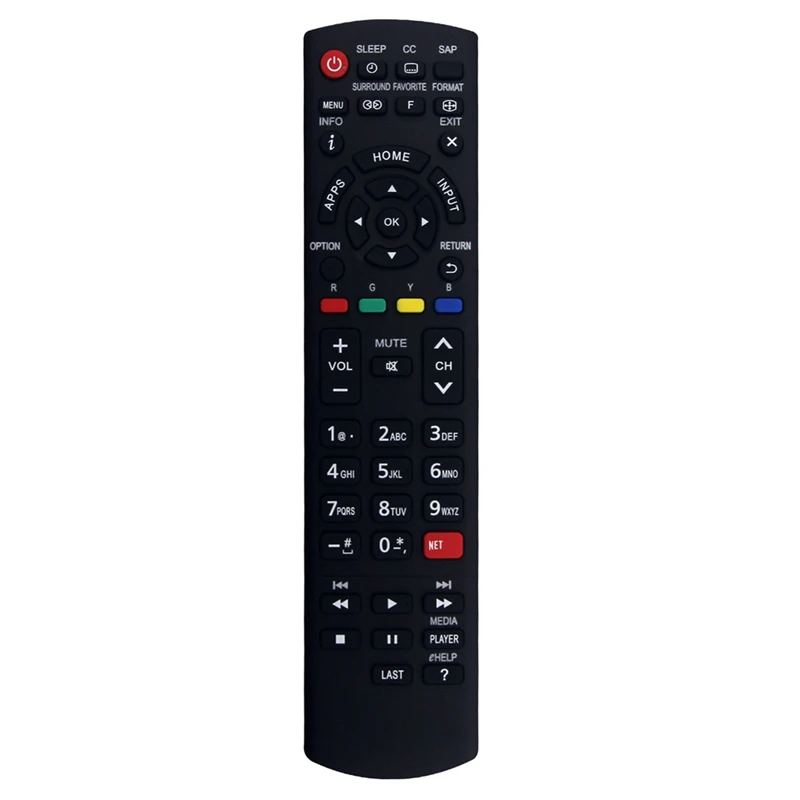 N2QAYB000926 Remote Control Replaced For PANASONIC TV LED LCD Smart HDTV TC-39AS530 TC39AS530U TC-40AS520 TC40AS520U