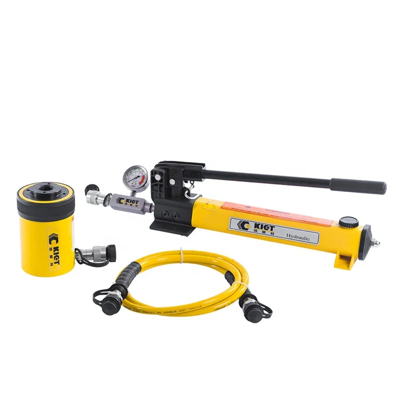 

RCH series single acting hollow plunger horizontal hydraulic cylinder jack