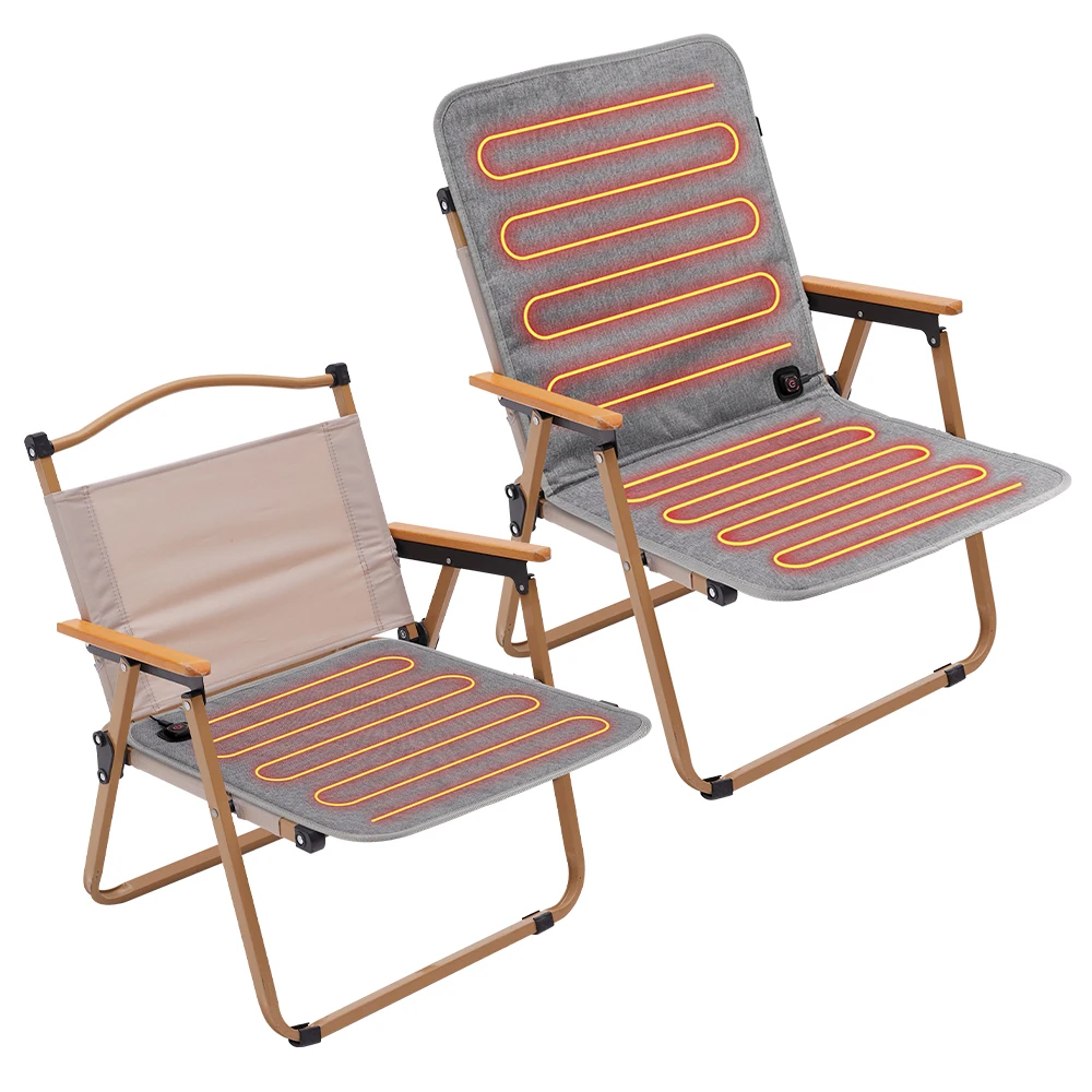 

Pad Cushion 3 Levels Temperature Camping Chair Heated Mat for Outdoor Camping Office