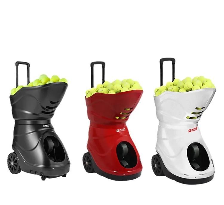 Durable ABS Automatic Tennis Ball Launcher Machine With 150 Ball Capacity TZLJ SS-T2202A Training Equipment