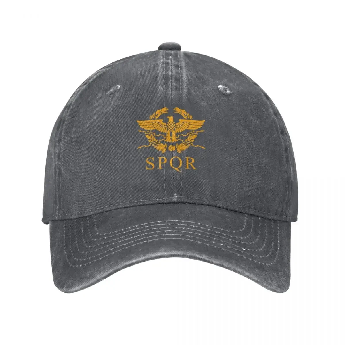 

SPQR (золотая) Бейсболка Аниме Шляпа милая детская шапка Шляпы Мужские женские