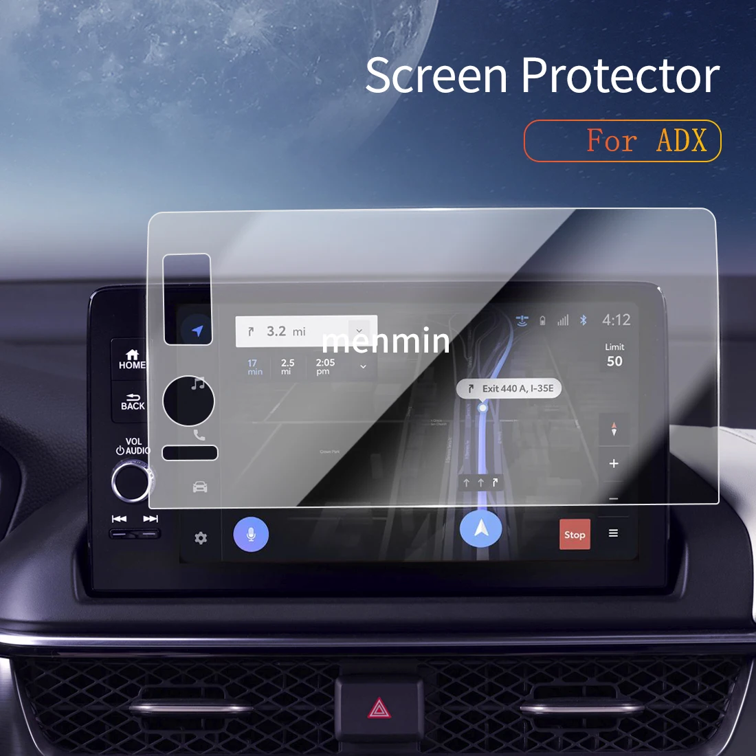 

Car Stickers Carplay Screen Protector Dash Tempered Glass Protective Film Diaplay Navigation Auto Accessories For 25 Acura ADX