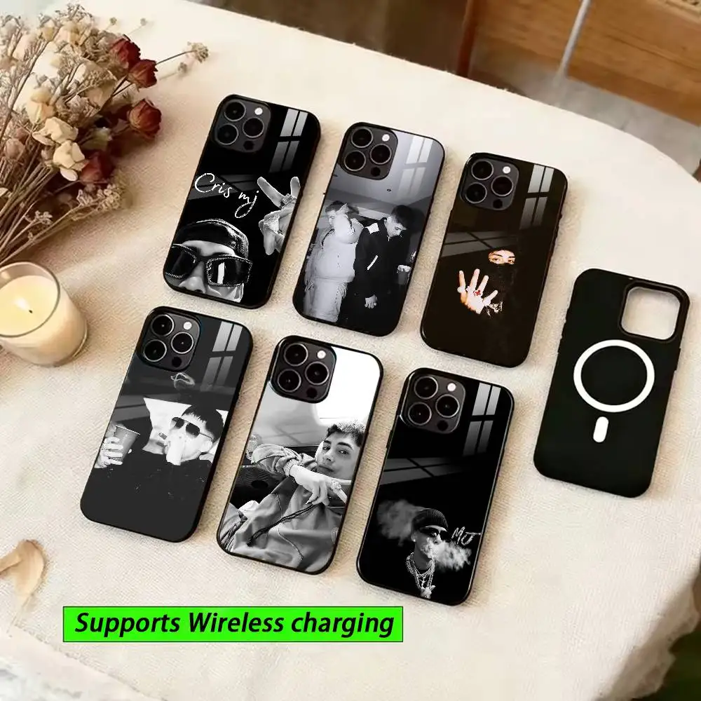 Top-tier C-Cris MJ singer  Phone Case For iPhone15,16,17,14,13,12,11 Plus,Pro Magnetic