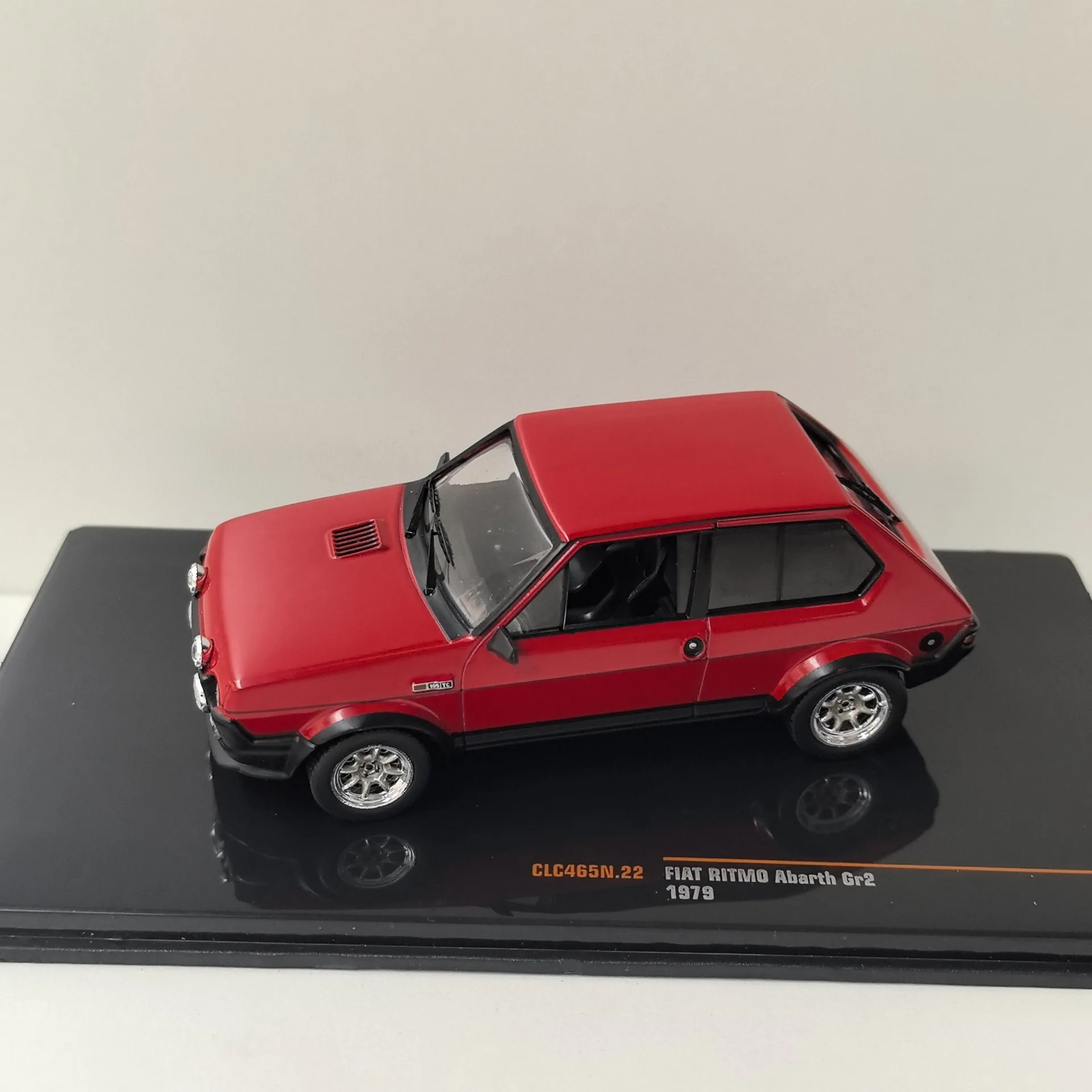

Diecast IXO 1/43 Scale FIAT RITMO ABARTH 1979 Fiat Alloy Car Model Collectible Toy Gift Souvenir Display Ornament