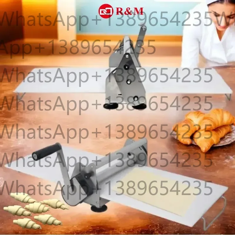 

PeiqiA Mini pastry portable small table top hand manual pizza dough sheeter roller shelter press flattener shetter laminator M