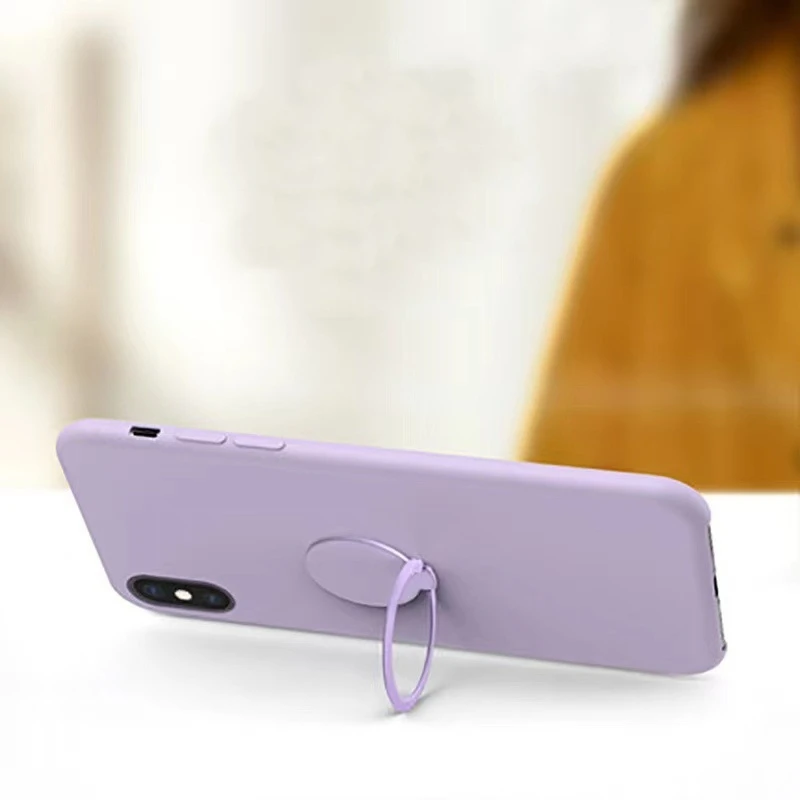 Finger Ring Holder Stand Grip 360 Rotating For Mobile Phone Car Magnetic Mount Phone Back Sticker Pad Unniversal Bracket