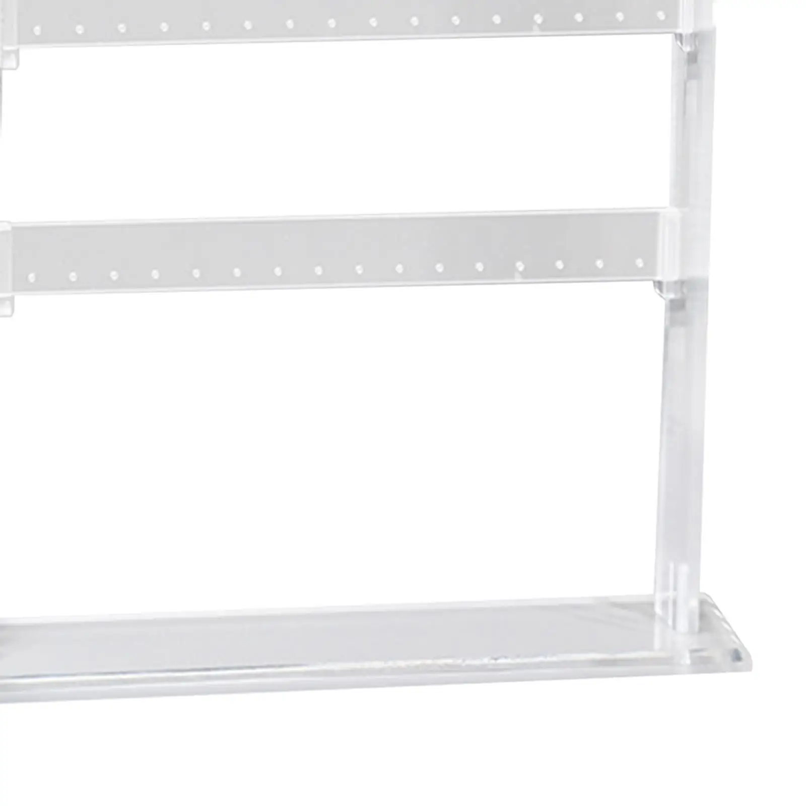 Jewelry Display Rack Hanging Jewelry Organizers Acrylic Multi Layers Transparent