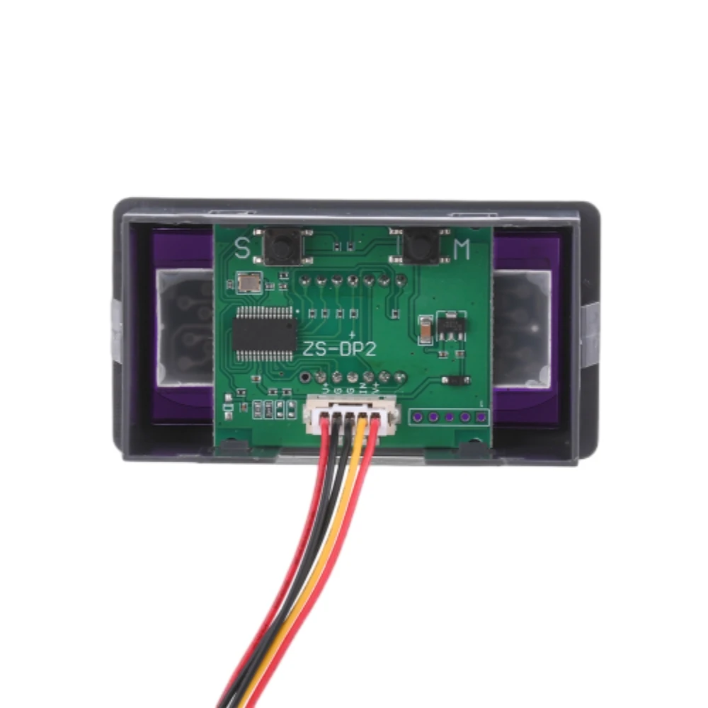5 Digital LED Display Tachometer High Precision RPM Speed Meter Digital Ratemeter with Reverse Protection for Brushless Motor