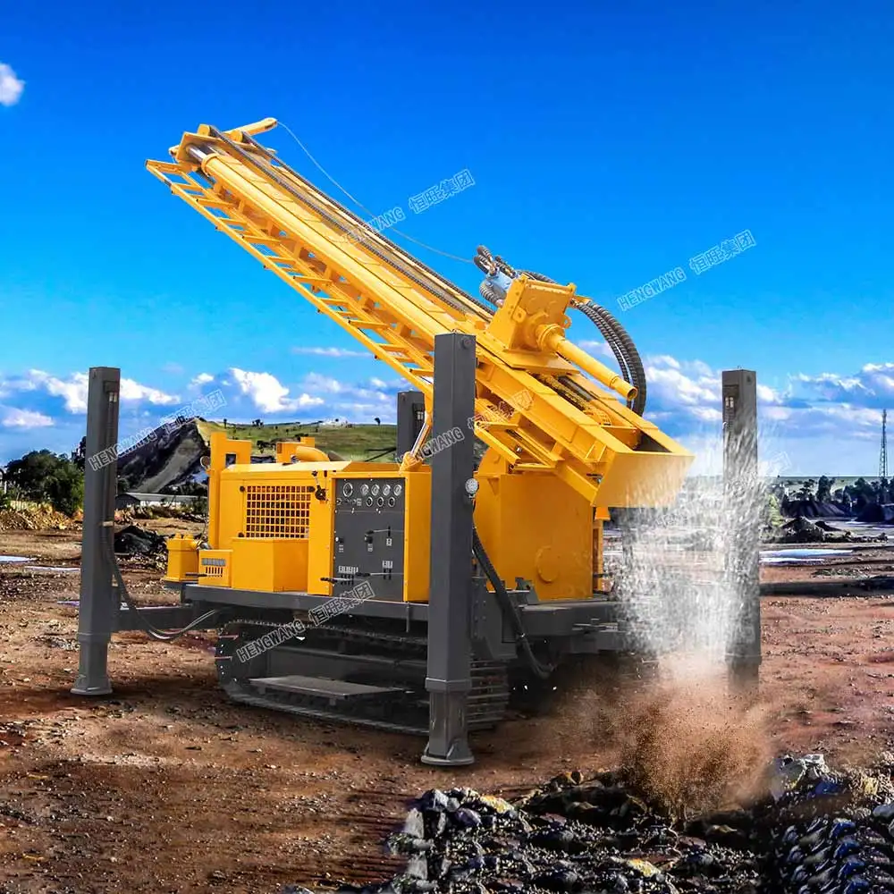 Powerful 200m 400m 800m Water Drilling Rig for Foundation Reinforcement and Geothermal Heating Systems