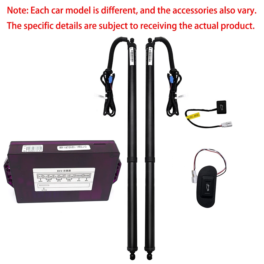 ZJCGO-Carro Power Trunk Elétrica de Sucção Porta Traseira, Inteligente Cauda Elevador Strut para Honda Fit Jazz GR GS 2020 ~ 2024