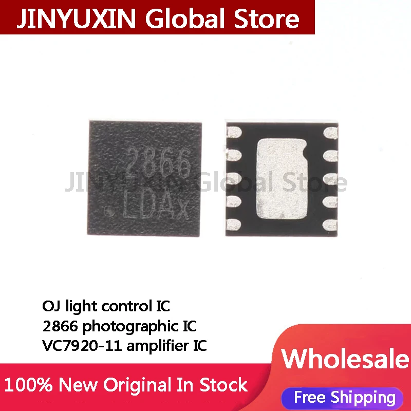 2pcs OJ 24 foot light control IC 2866 camera VC7920-11 For Redmi Note 10 Pro display seat IC Chip in Stock Wholesale