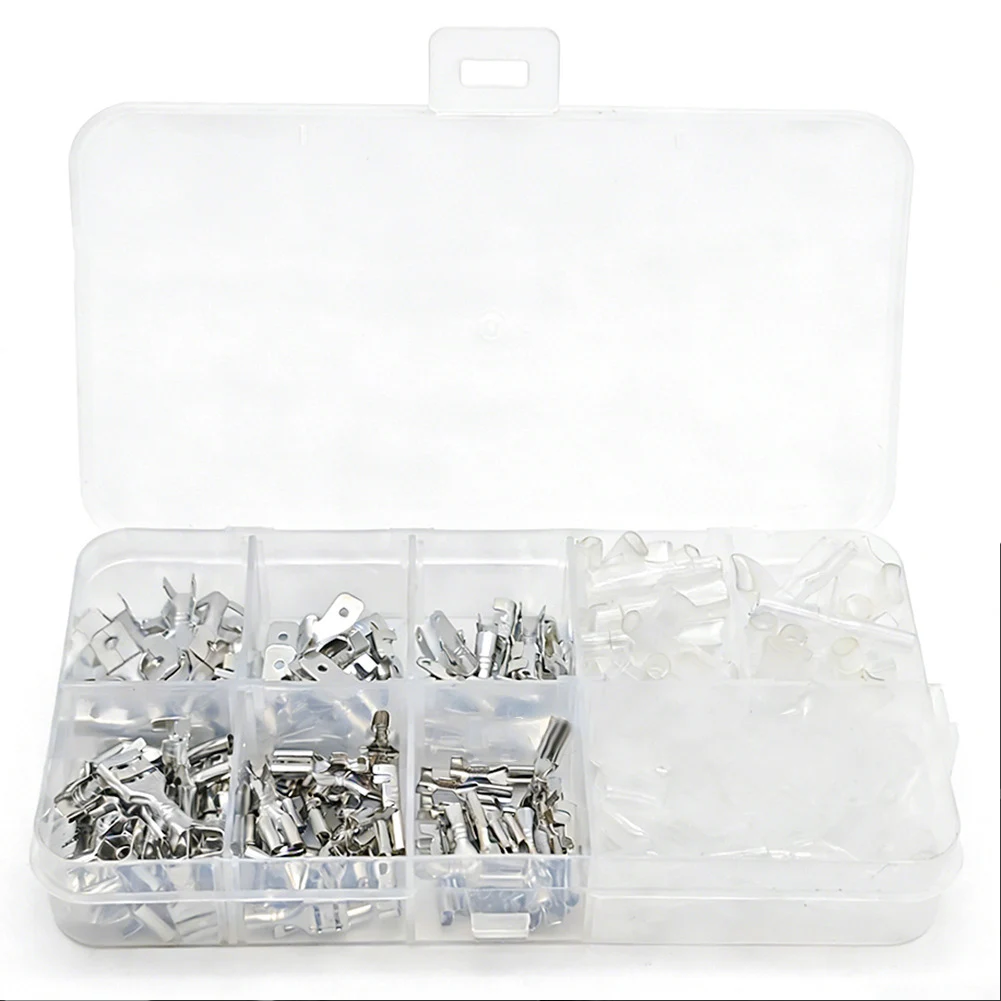 

Solderless Design Male Female Terminal For Rapid Electrical Repairs Multiple Sizes 2.8 4.8 6.3mm Automotive Marine Use
