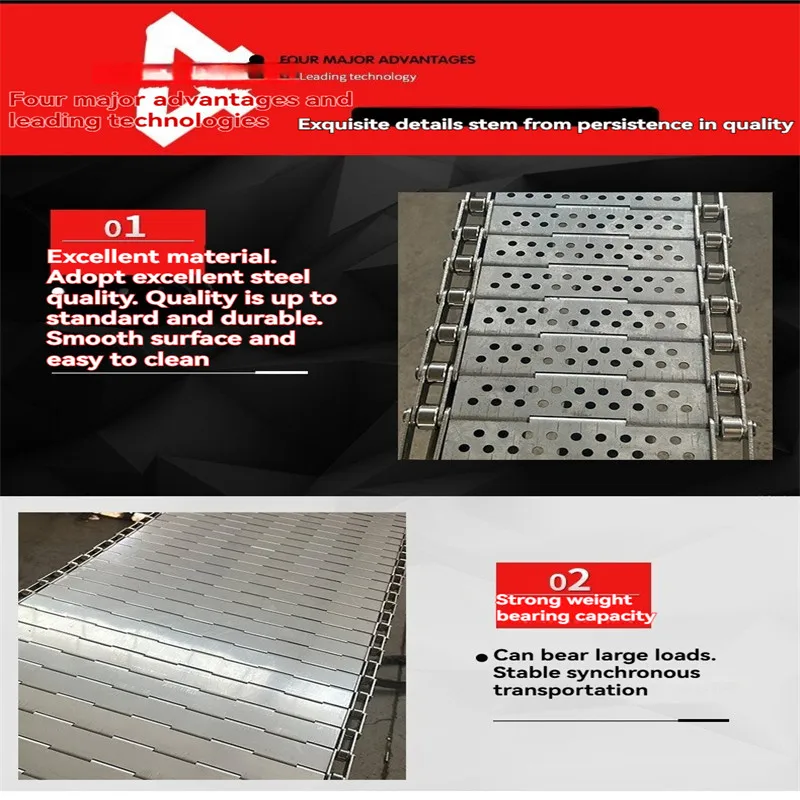 Stainless steel mesh belt conveyor, multi-layer food sorting assembly line, conveyor belt,high temperature resistant drying