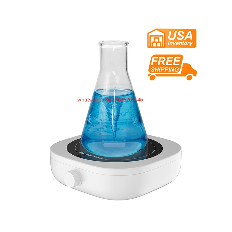 

USA INVENTORY Lightweight Small Laboratory Cheap Mini Magnetic Stirrer Magnet