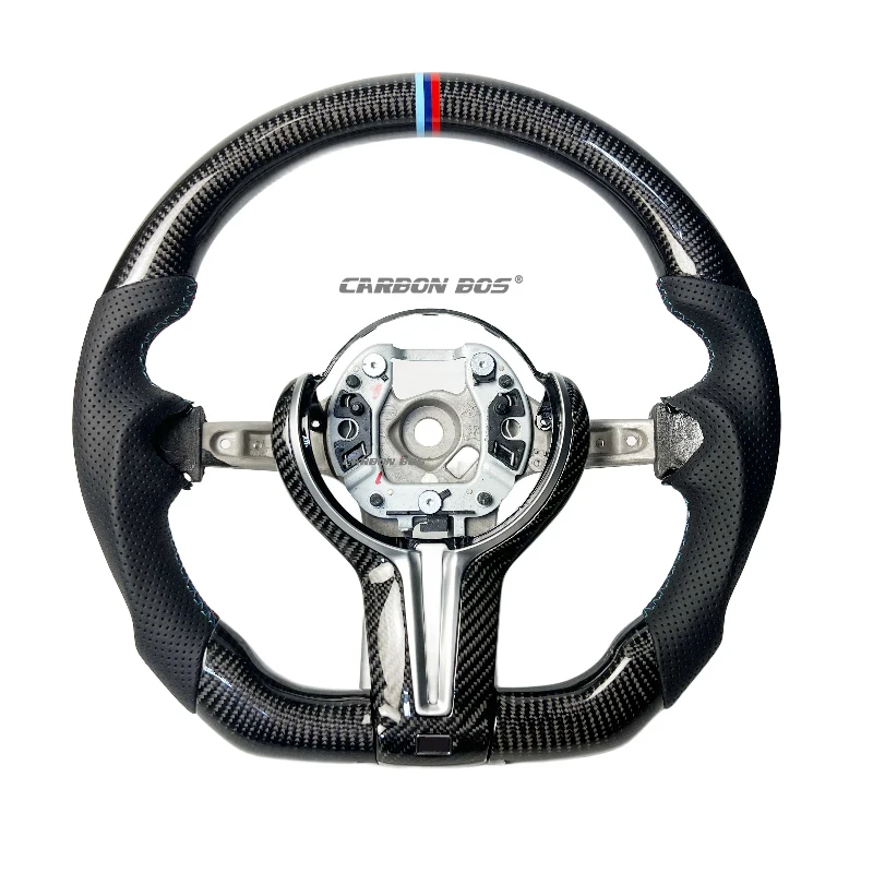 Factory customized premium carbon fiber sports steering wheel for BMW F80 F10 F12 F15 F20 F22 F30 F31 F32 F33 F36 M3