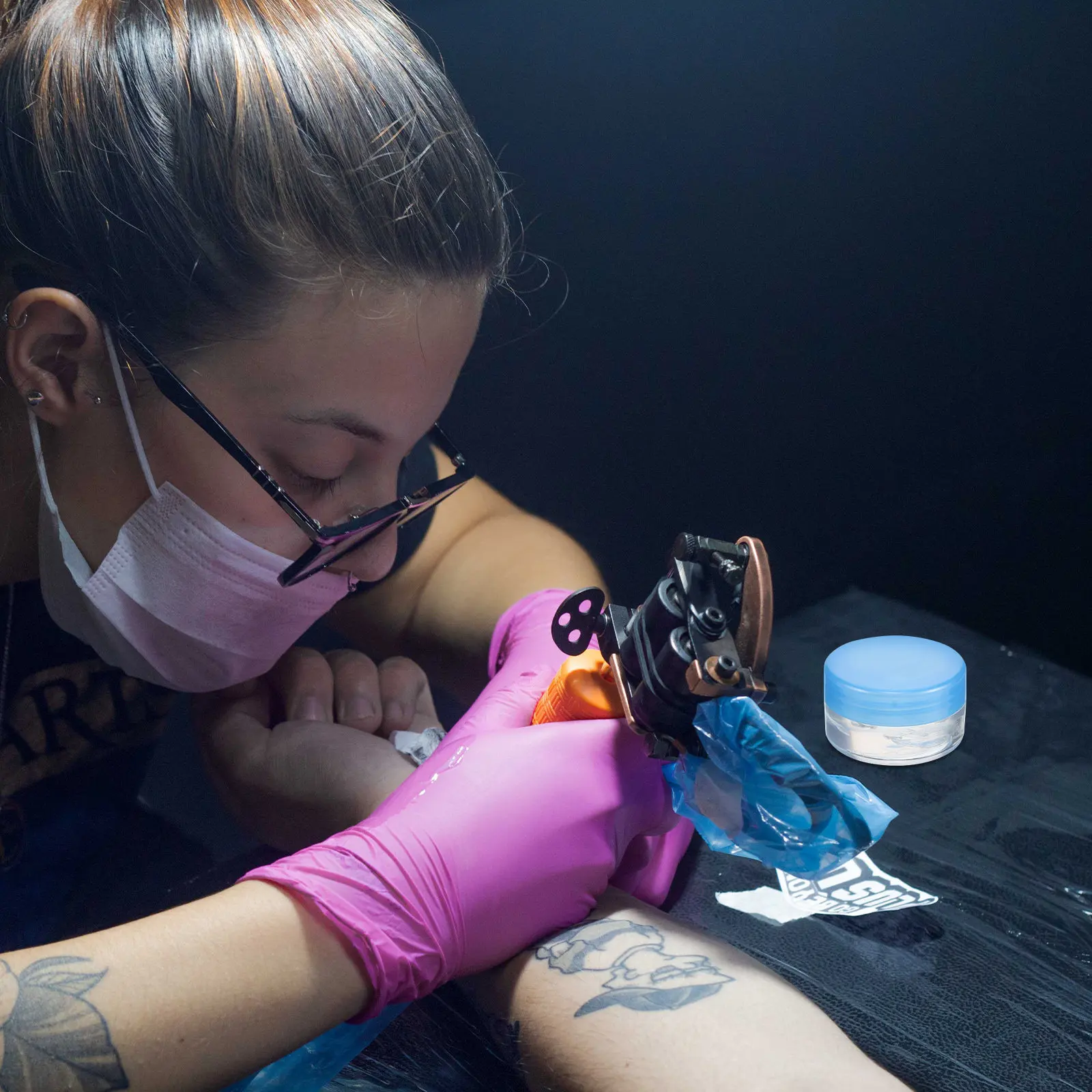 

2 упаковки профессиональной смазки для тату-машинок: легкое нанесение, без следов на коже, длительное действие, для промышленных подшипников