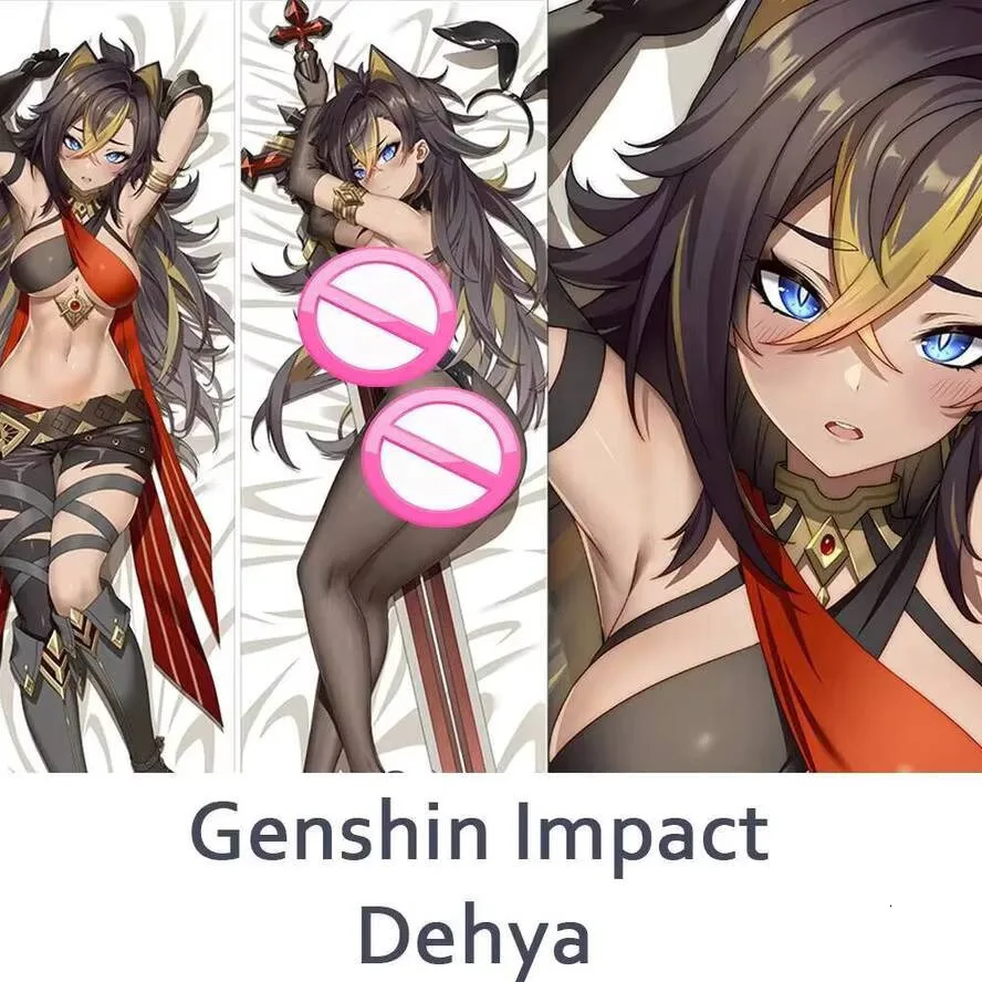 

Cosplay Genshin Impact Dehya Dakimakura Full Body Pillow Case Cover Anime Game Otaku XMAS Decoration