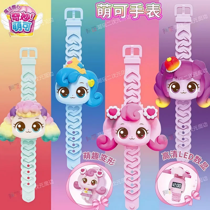 Catch Teenieping Electronic Watch Transformation Figure Children'S Toy Cute Character Accessory Catch New Action Figure Gift