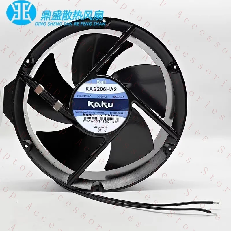 

C for KAKU KA2206HA2 22060 220V 22CM Axial Fan IP55 Full Metal Cooling Fan