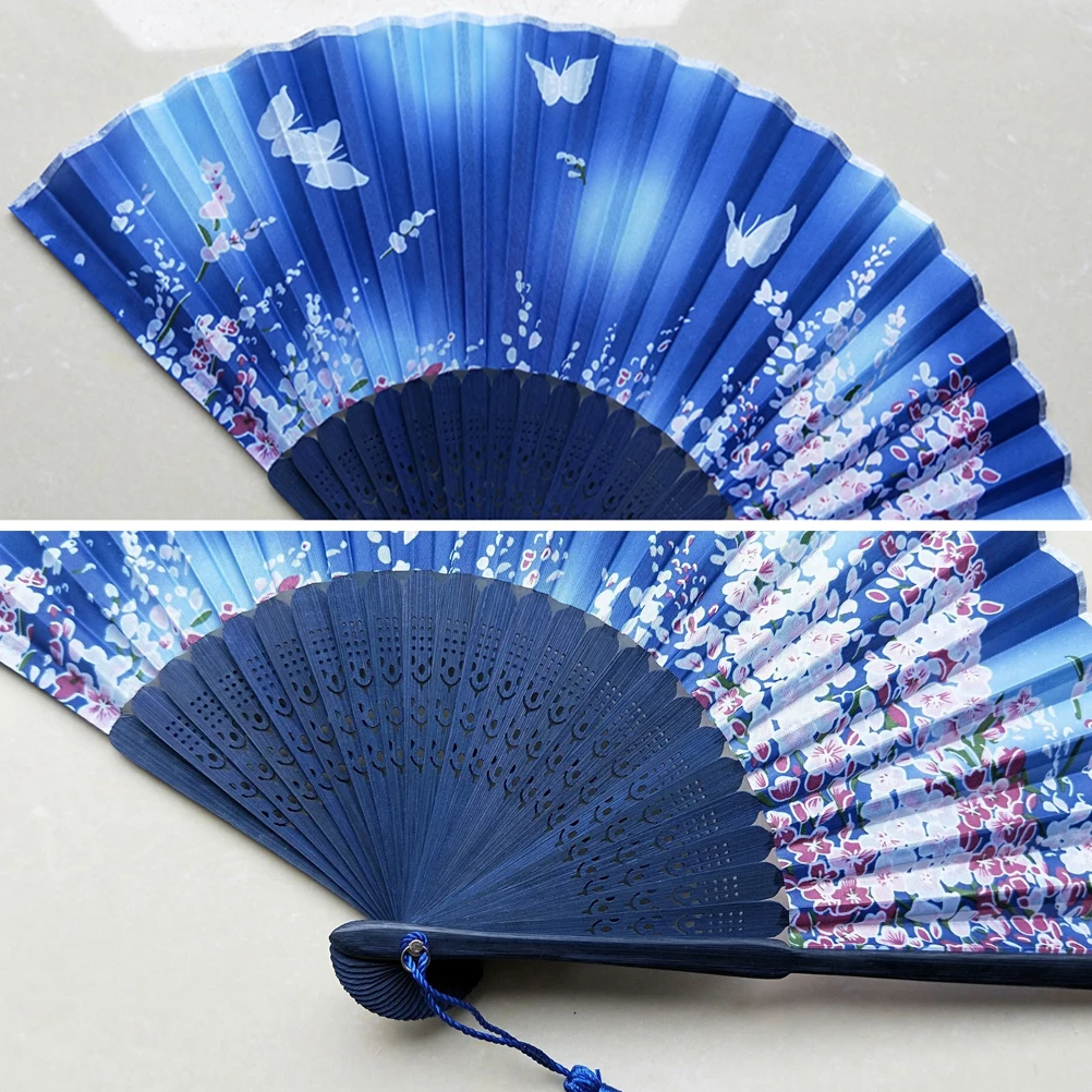 

women folding fan hand fan woman handheld fan Chinese folding fan hand folding fan