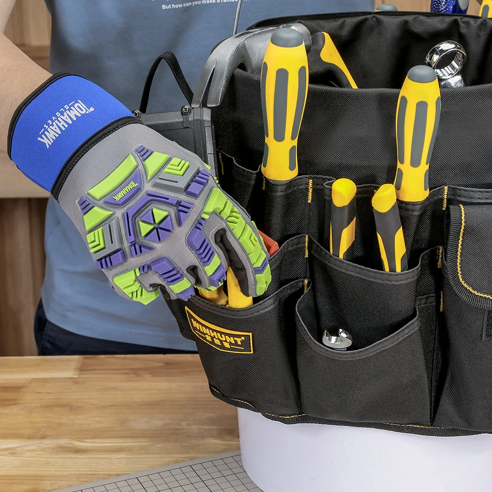 حقيبة دلو أدوات الأجهزة من WINHUNT، حقيبة أدوات إصلاح متعددة الوظائف، حقيبة دلو الطلاء، تحتاج إلى العمل مع استخدام الدلو
