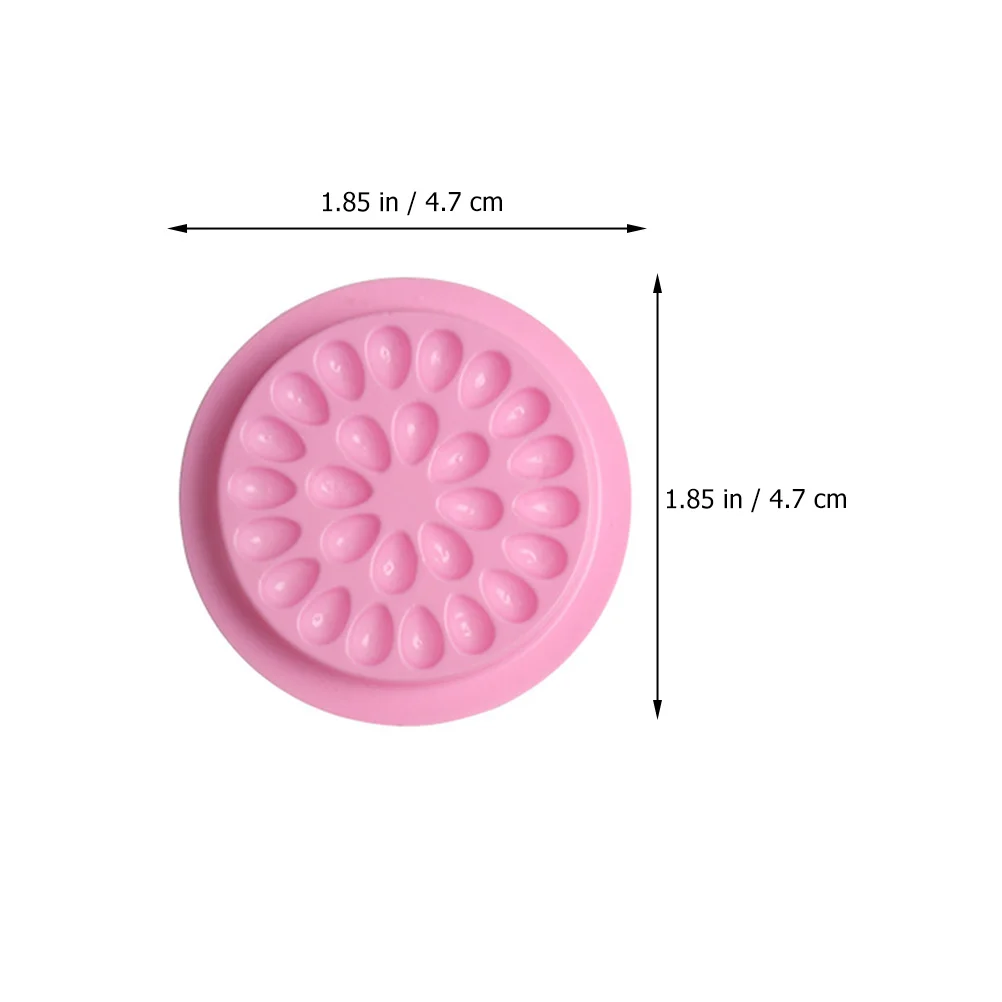 200 pezzi vassoi per colla per ciglia plastica usa e getta di alta qualità per strumenti per l'estensione delle ciglia supporti adesivi per ciglia finte salone di bellezza