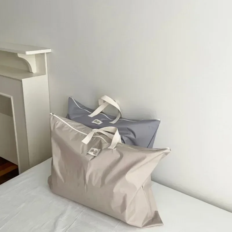 Large Cartoon Animal Storage Bag Cute Large Capacity Kindergarten Hospital Bag Move House Diaper Quilt Mommy Bag Travel Bebe New