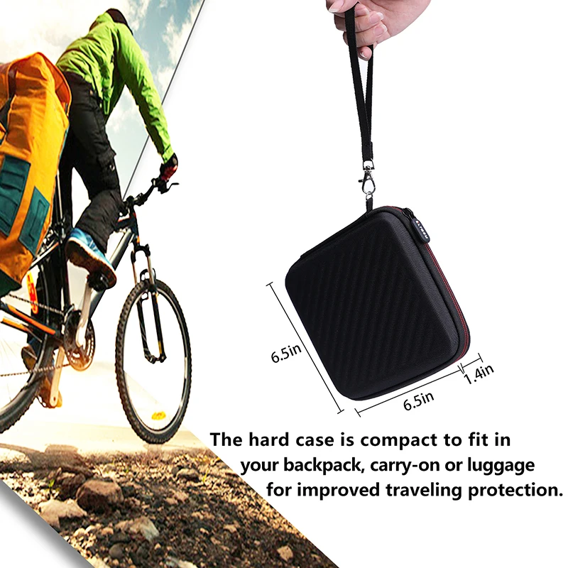 EVA Hard Case for LG Electronics 8X/Dell DW316/ROOFULL External USB CD DVD Drive Carrying Storage Bag(only bag!)