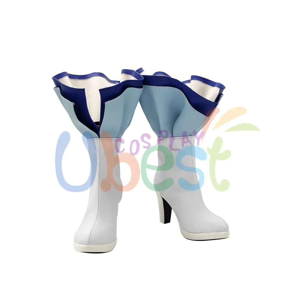 Sereia melodia pichi pichi pitch noel sapatos cosplay botas femininas