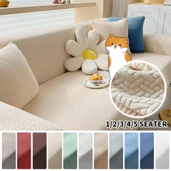 High elasticity living room sofas covers 1/2/3/4 Seats covers Dog Cat Pets Friendly Washable Furniture Protector Fitted Sofa