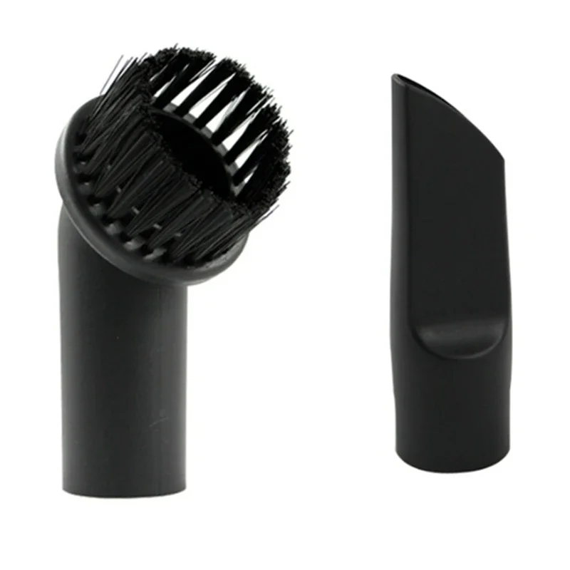 2Pcs Vacuum Dusting Brush & Crevice Tool Attachment for Panasonic & Hitachi - 33mm