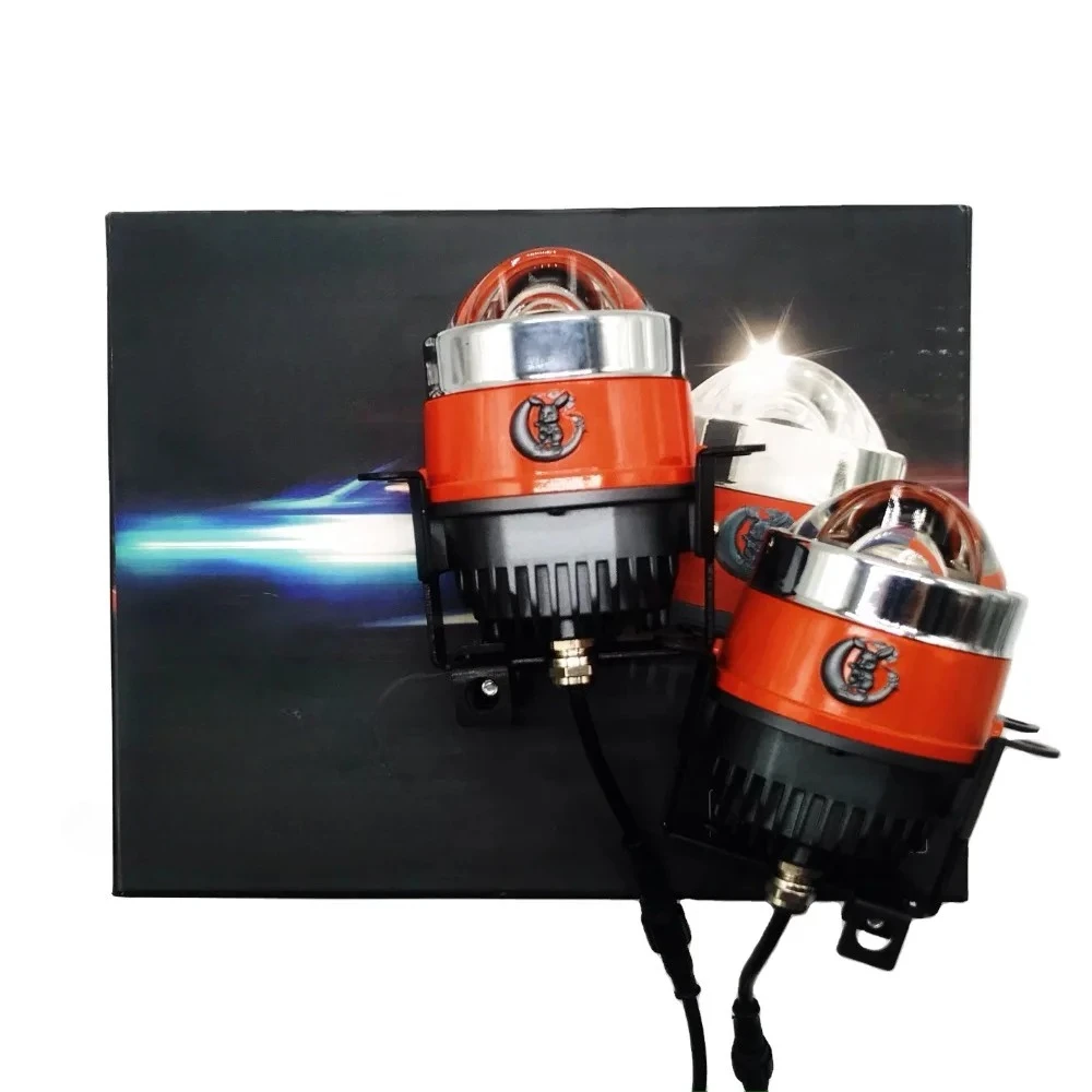 3 Fog Light Emitting Diode 150 Watt Universal Kit Driver Light Biled Projector Lens Laser Fog Light