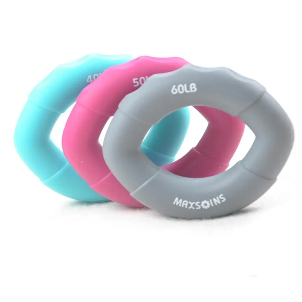 

Hand Strengthener Vibration Massager Silicone Grip Exercise Ring for Home Workout and Stress Relief for Men and Women